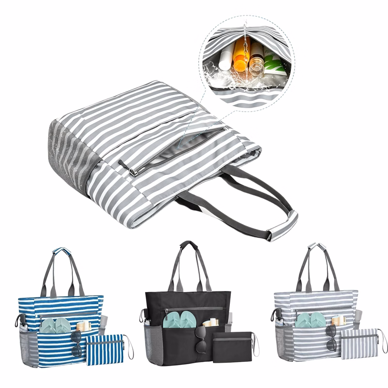 Waterproof Foldable Large Capacity  Beach Bag
