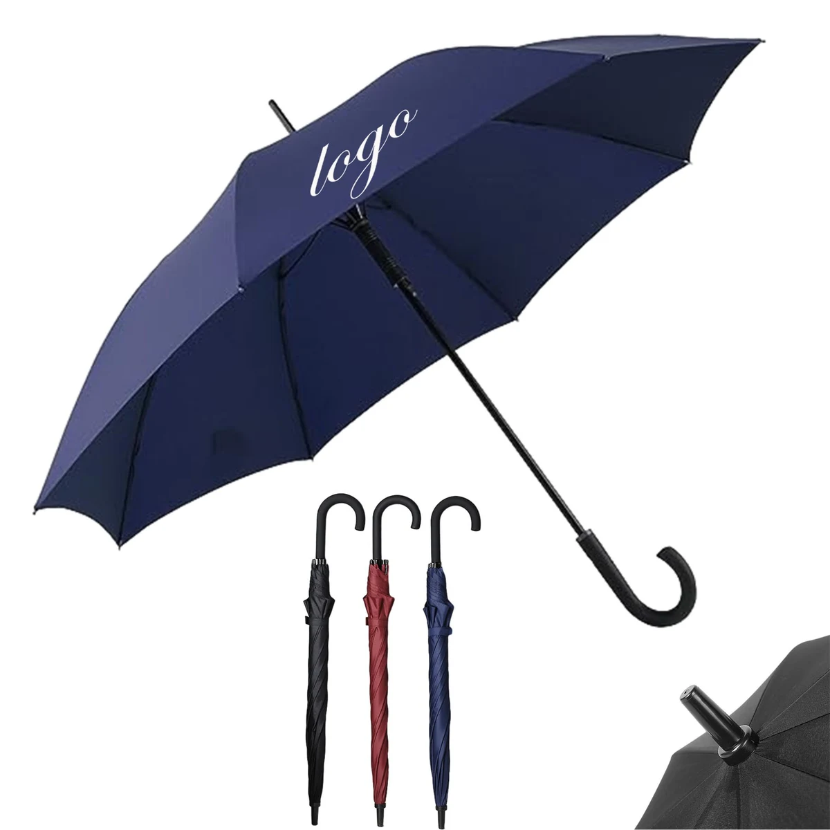 Eight Bone Double Strand Business Umbrella 1