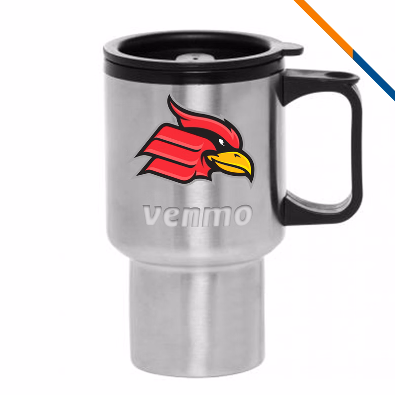 Kina Stainless Steel Travel Mug - 14 OZ.