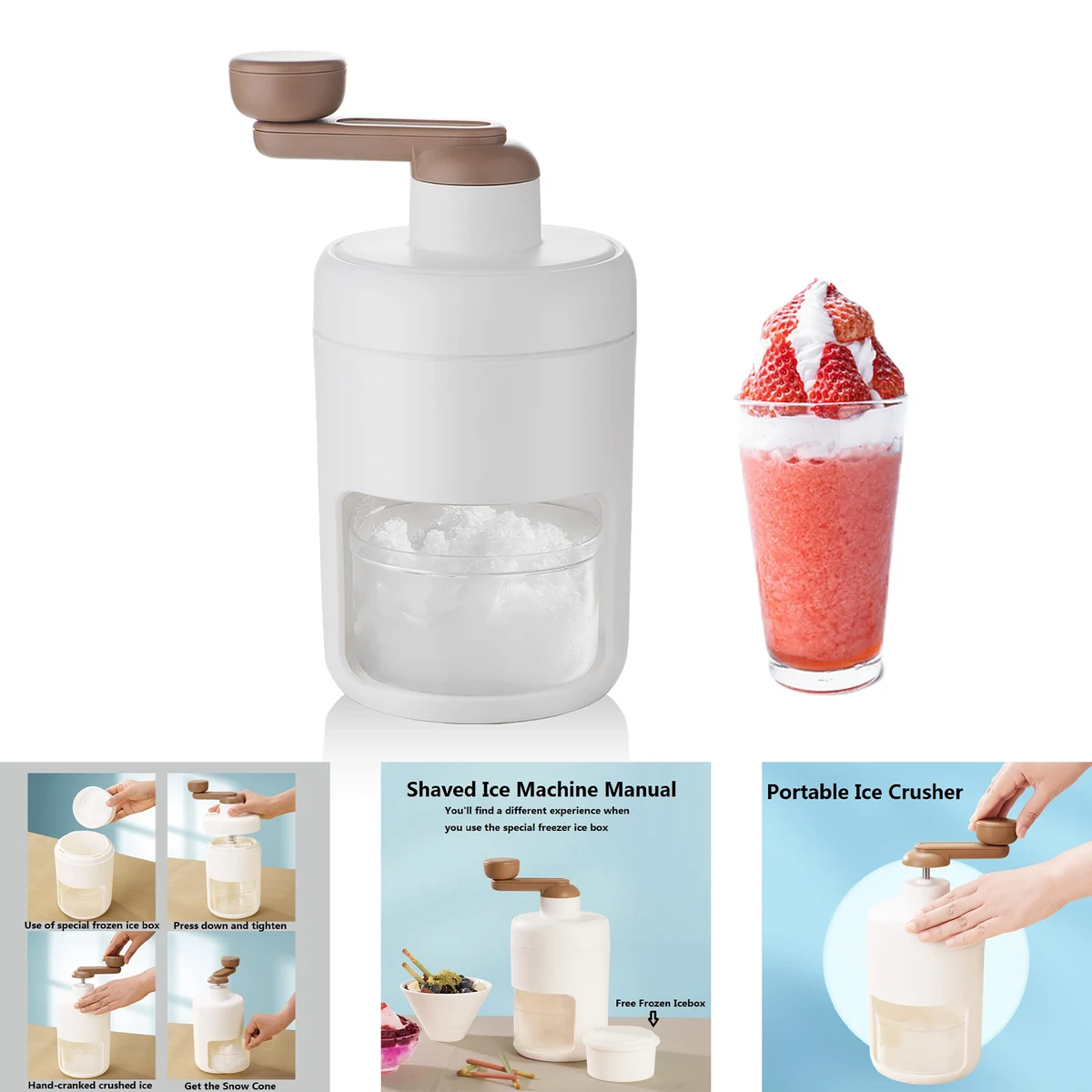 Manual Portable Ice Crusher 1