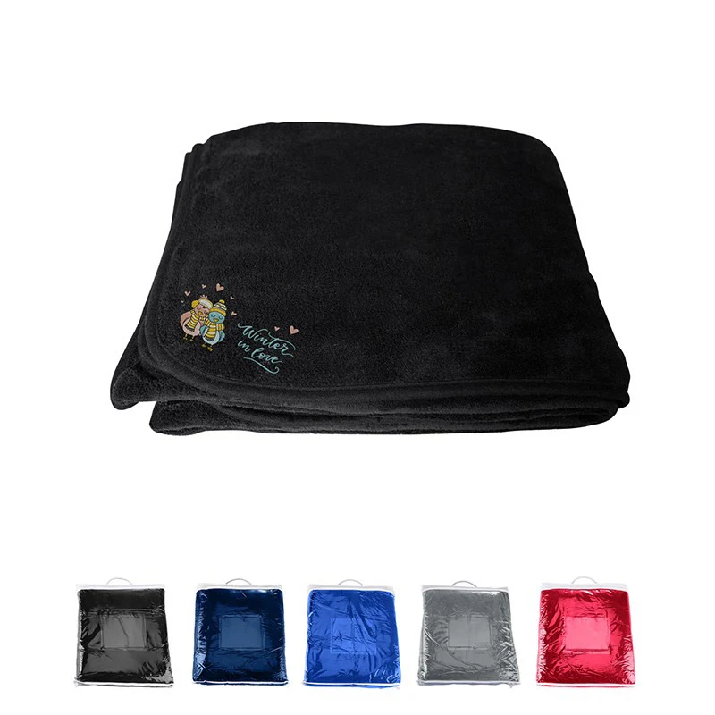 Chenille Micro Plush Fleece Blanket 1