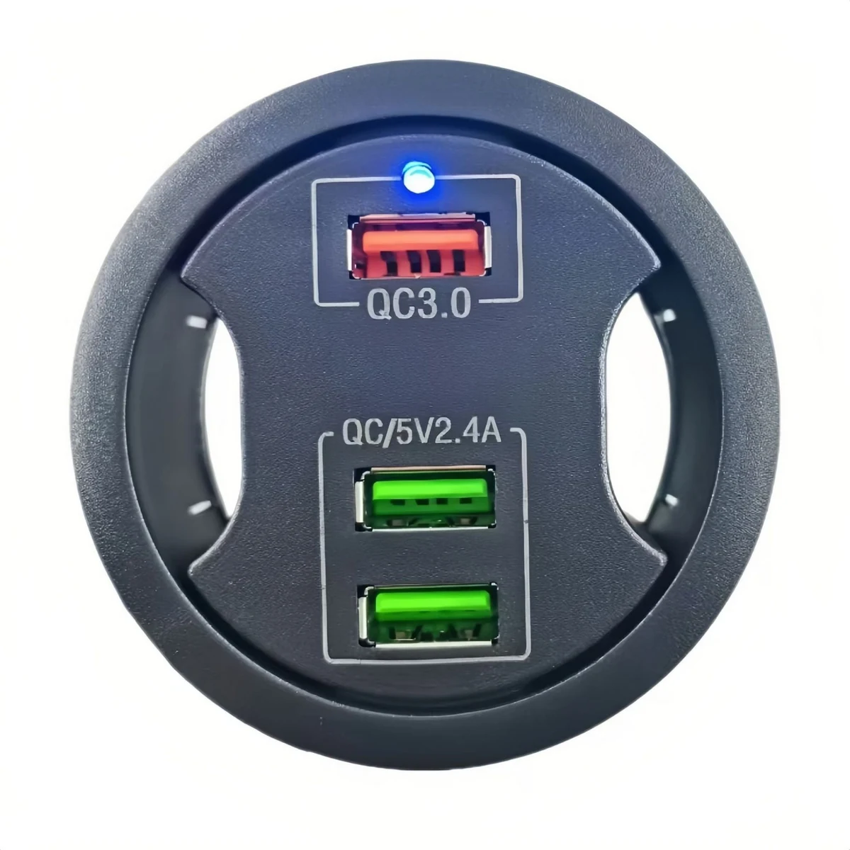 Embedded USB Three-port Charging Expander 1