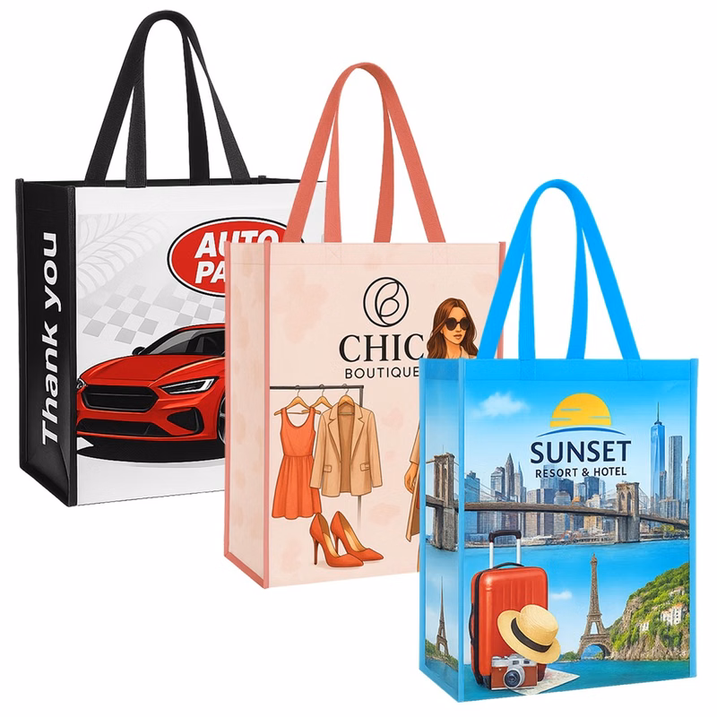 Full Color Tote Bag - UV Printed - 12X10X4