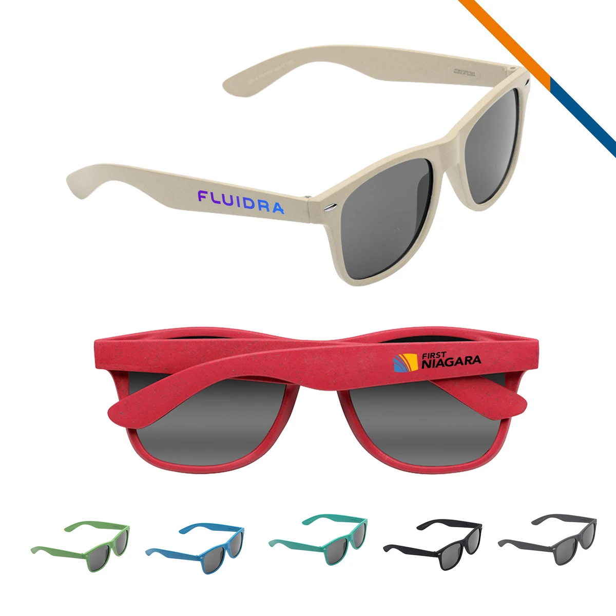 SolSpark Wheat Straw Fiber Sunglasses 1