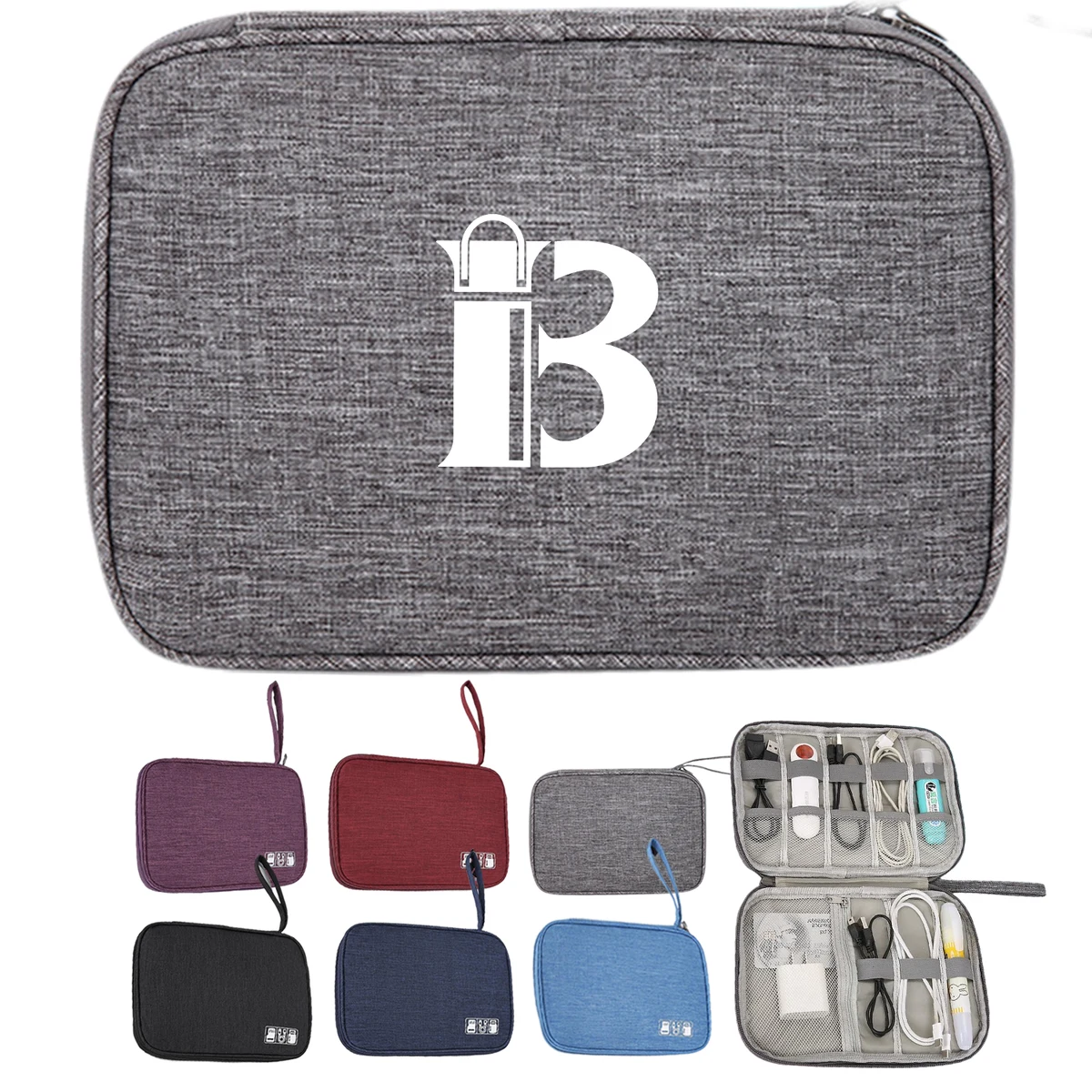 Oxford Tech Organizer Pouch w/ Lanyard 1