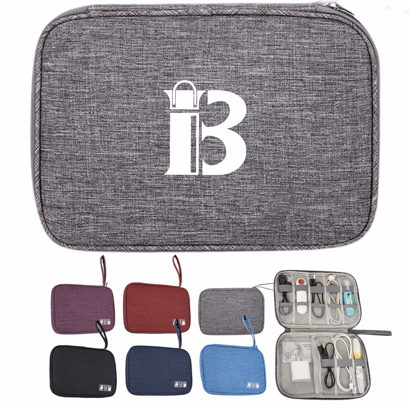 Oxford Tech Organizer Pouch w/ Lanyard