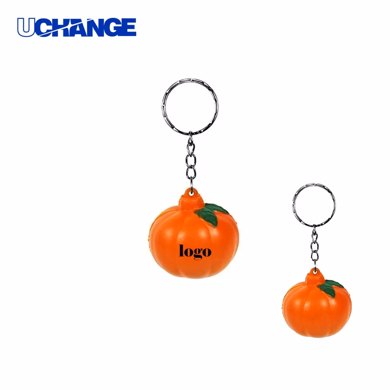 Pumpkin Stress Relief Keychain