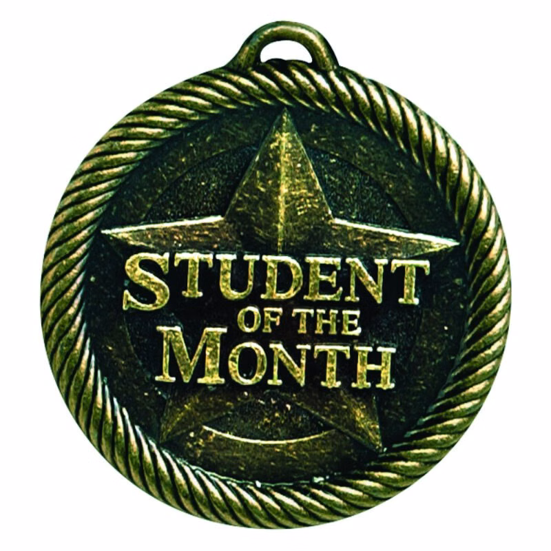 Student of the Month Value Medal