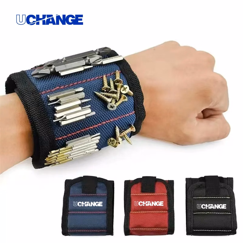 Magnetic Tool Wristband For Screws & Bits
