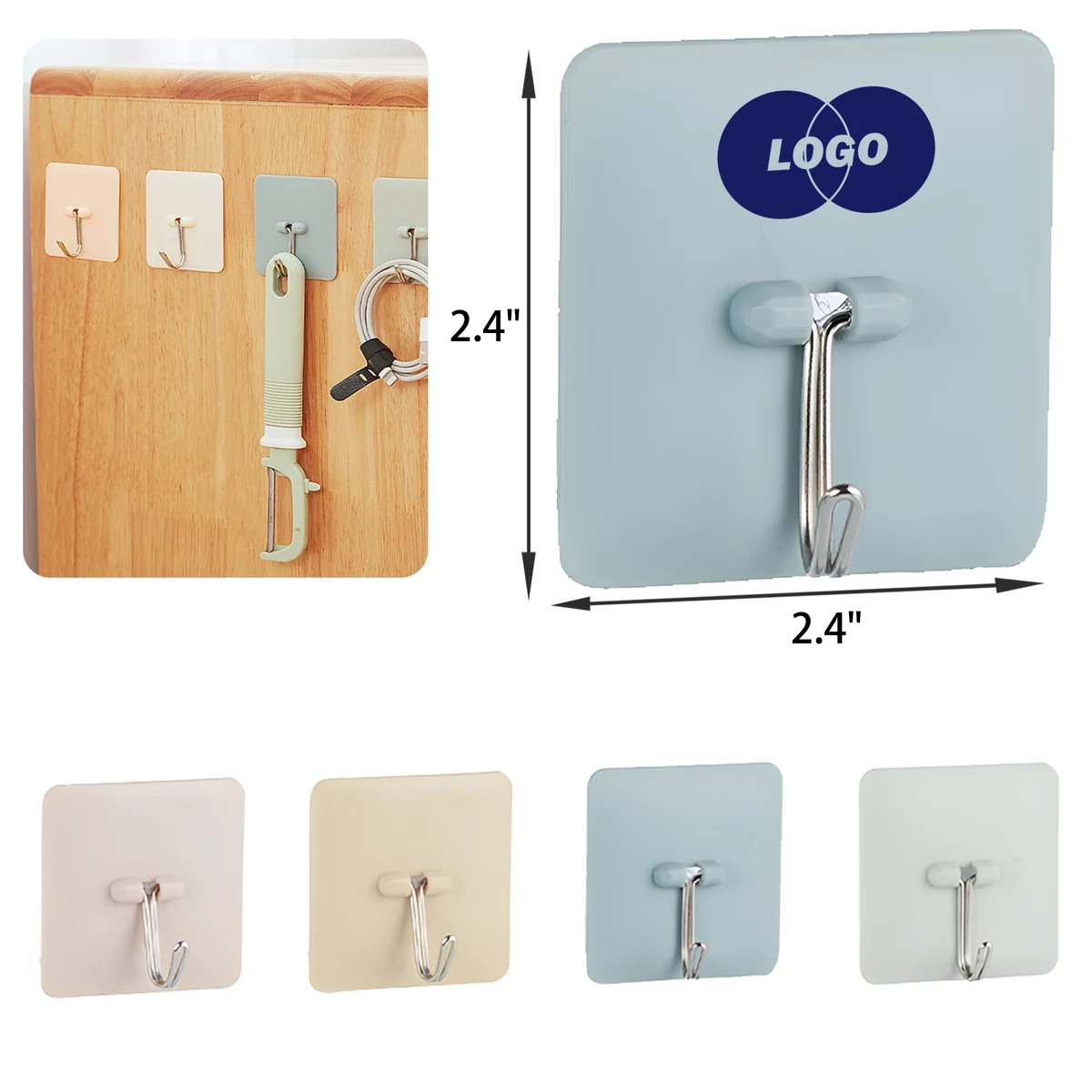 Durable Traceless Wall Hook 1