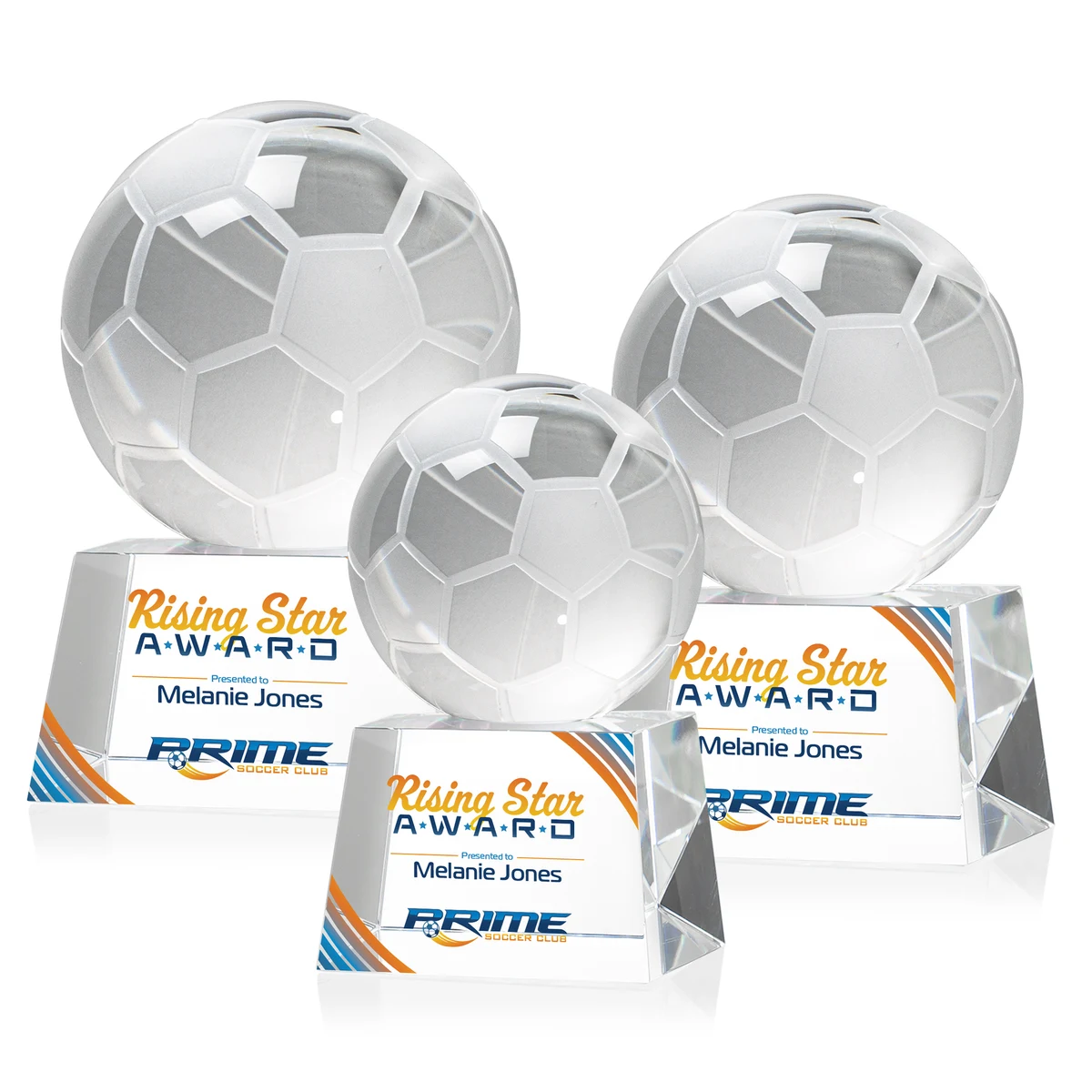 Soccer Ball VividPrint™ Award on Robson 1