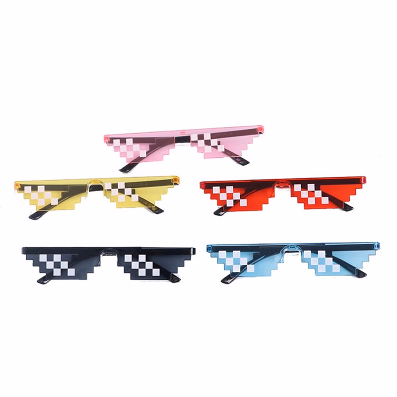 Narrow Pixel Sunglasses