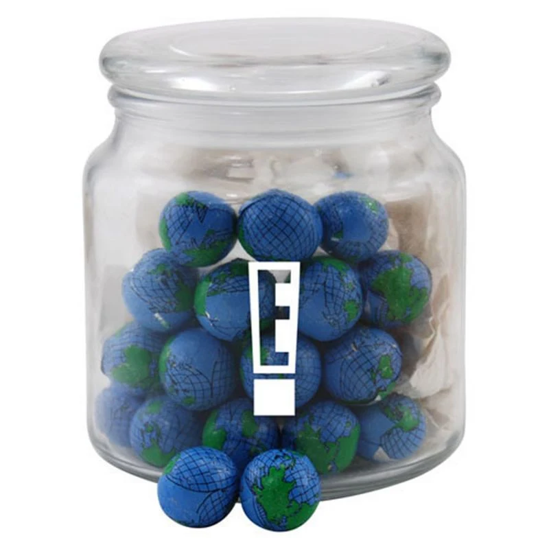 Jar with Chocolate Globes 1