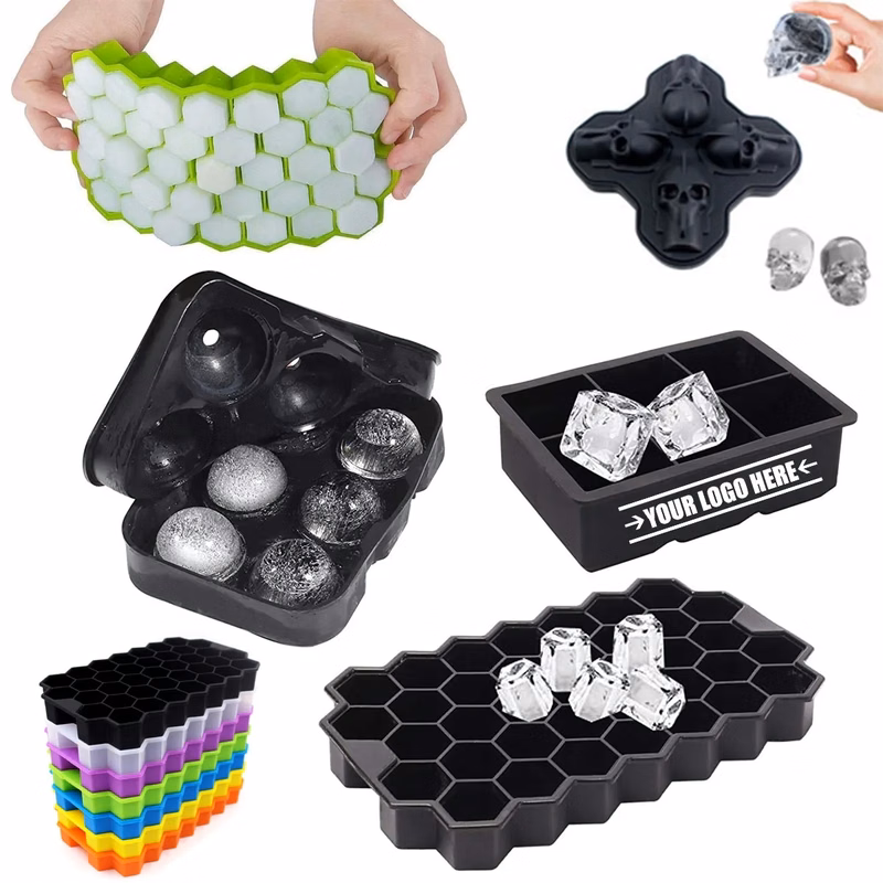 Honeycomb Silicone Ice Mold-37 PCS ICE