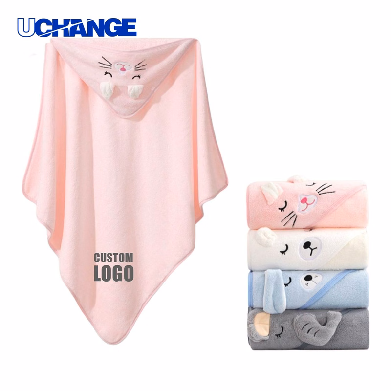 Kids Hooded Bath Towel for Bath Time and Pool Days
