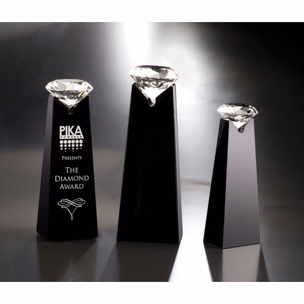 Designer Crystal Solitaire Award