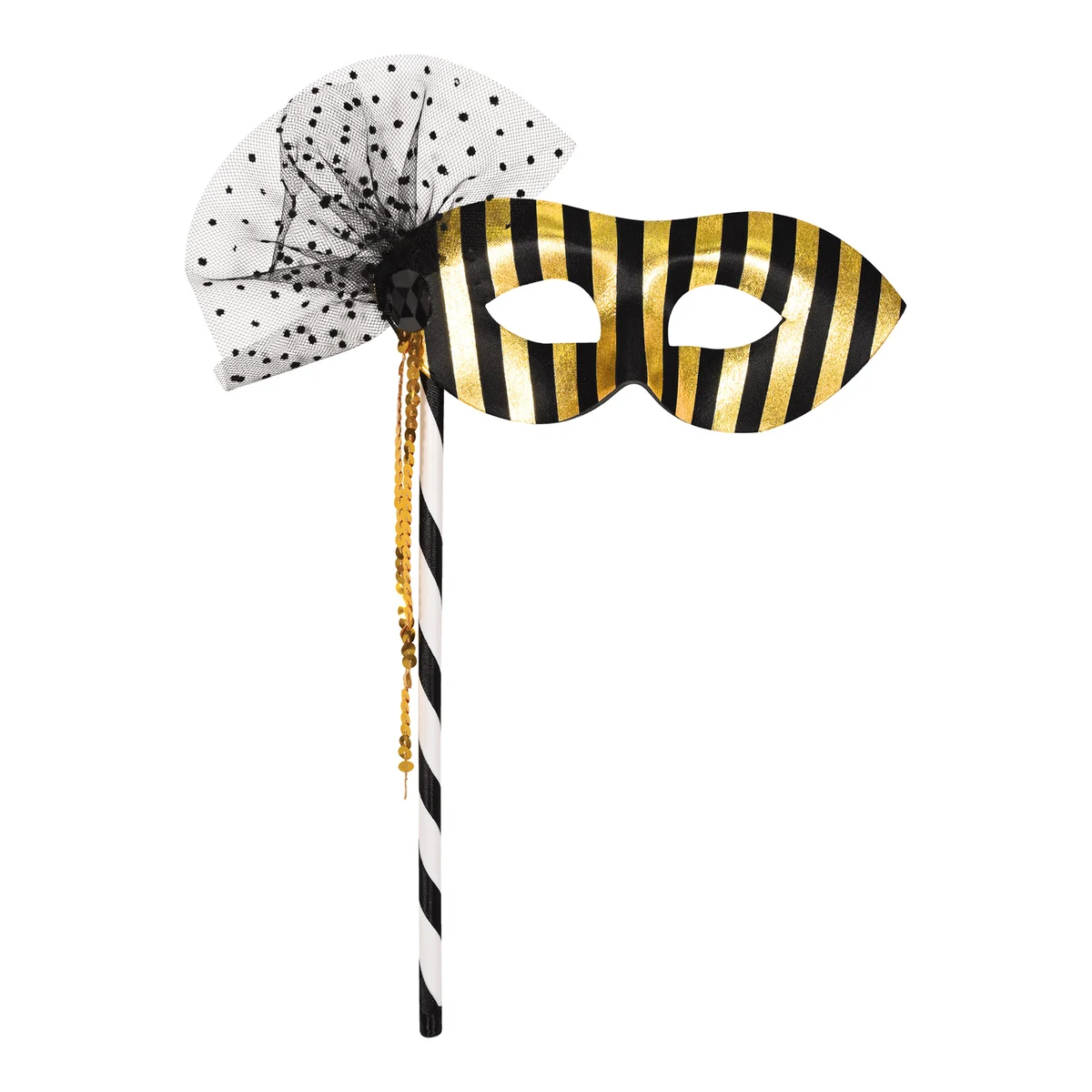 Party Mask w/Stick 1