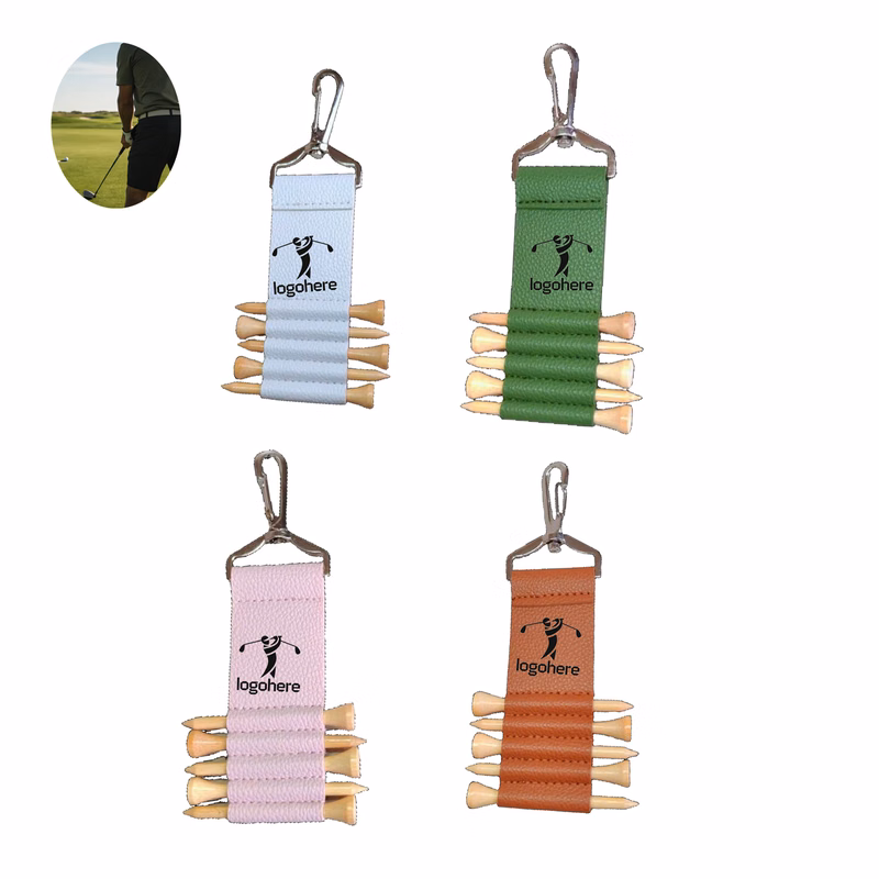 Golf Tee Organizer Keychain