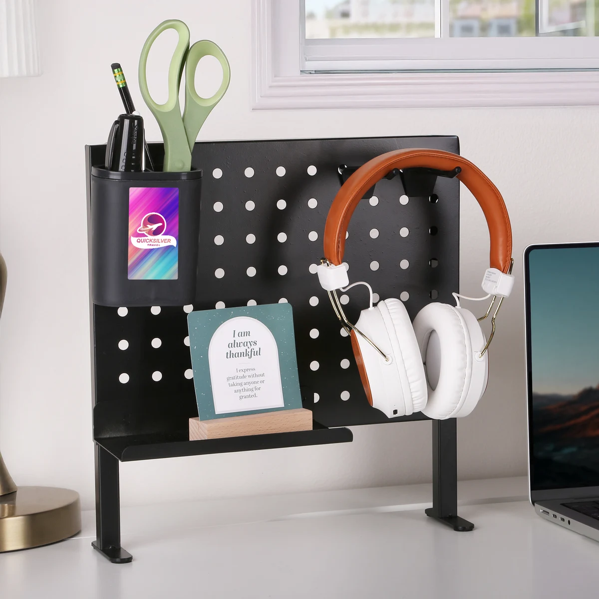 Peggie Desktop Pegboard Organizer 1