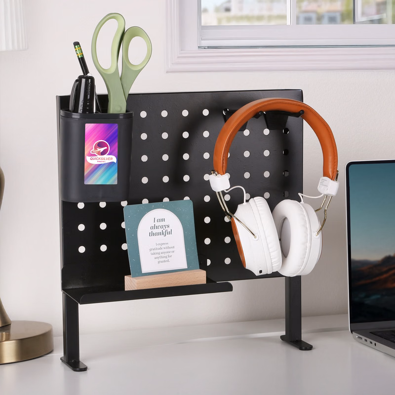 Peggie Desktop Pegboard Organizer