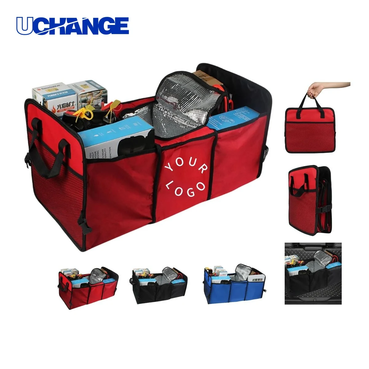 Trunk Organizer with Cooler Storage 1