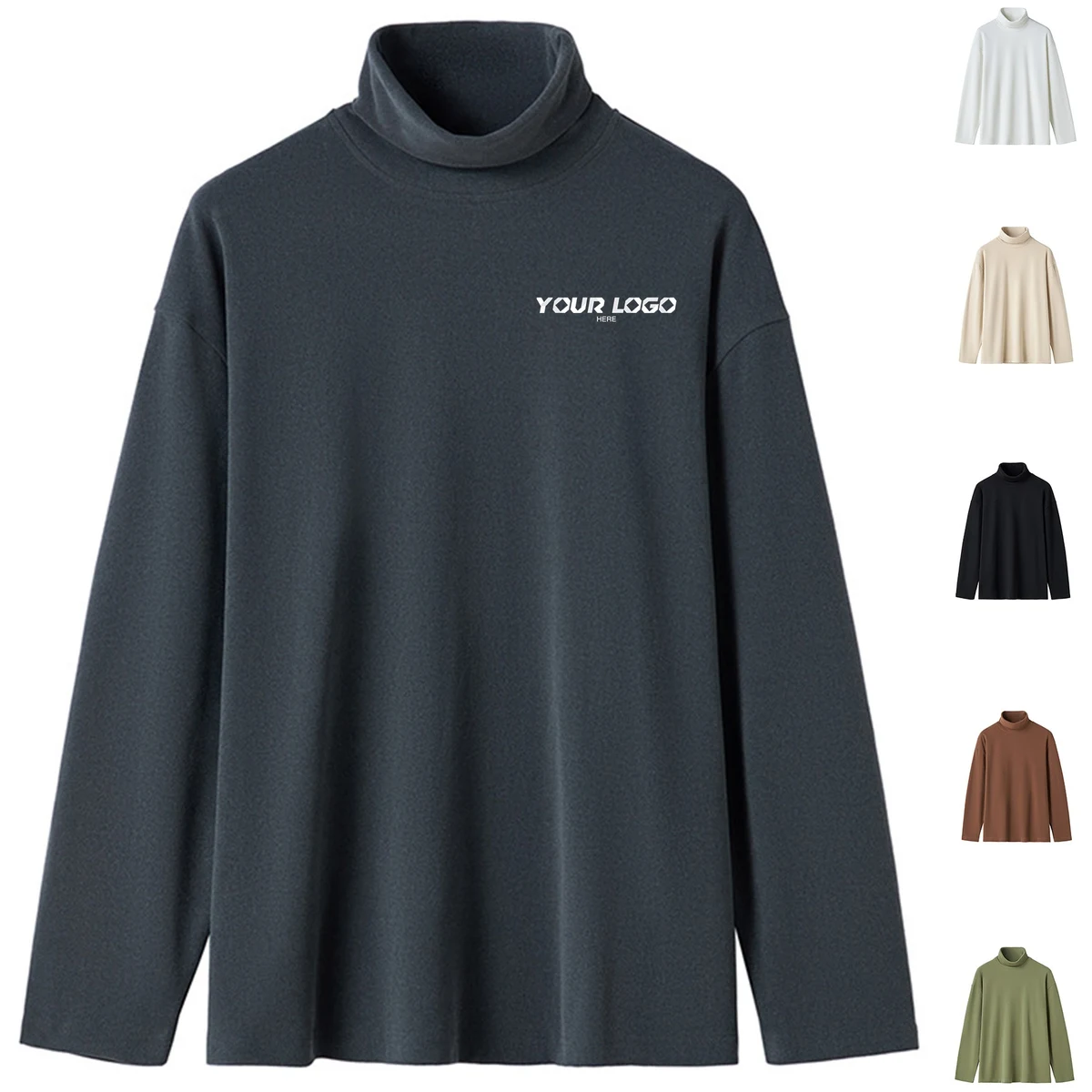 Men's Casual Turtleneck 1