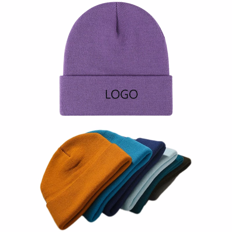Knitted Hat with Cuff