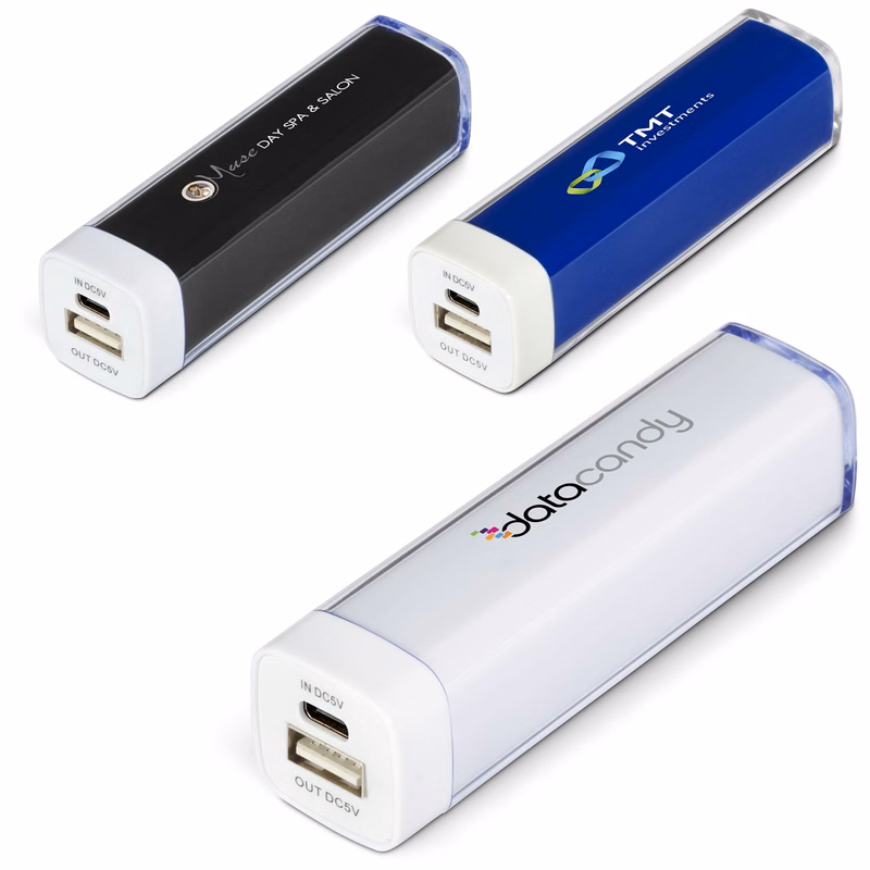 2200 mAh Windowed Power Bank