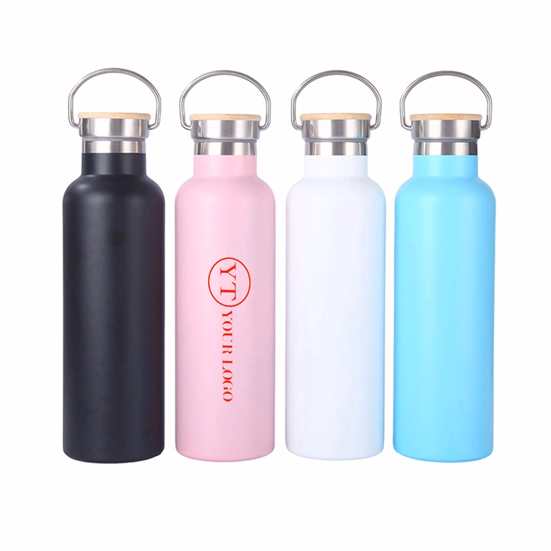 Double Wall Sport Bottle with Lid of Handle