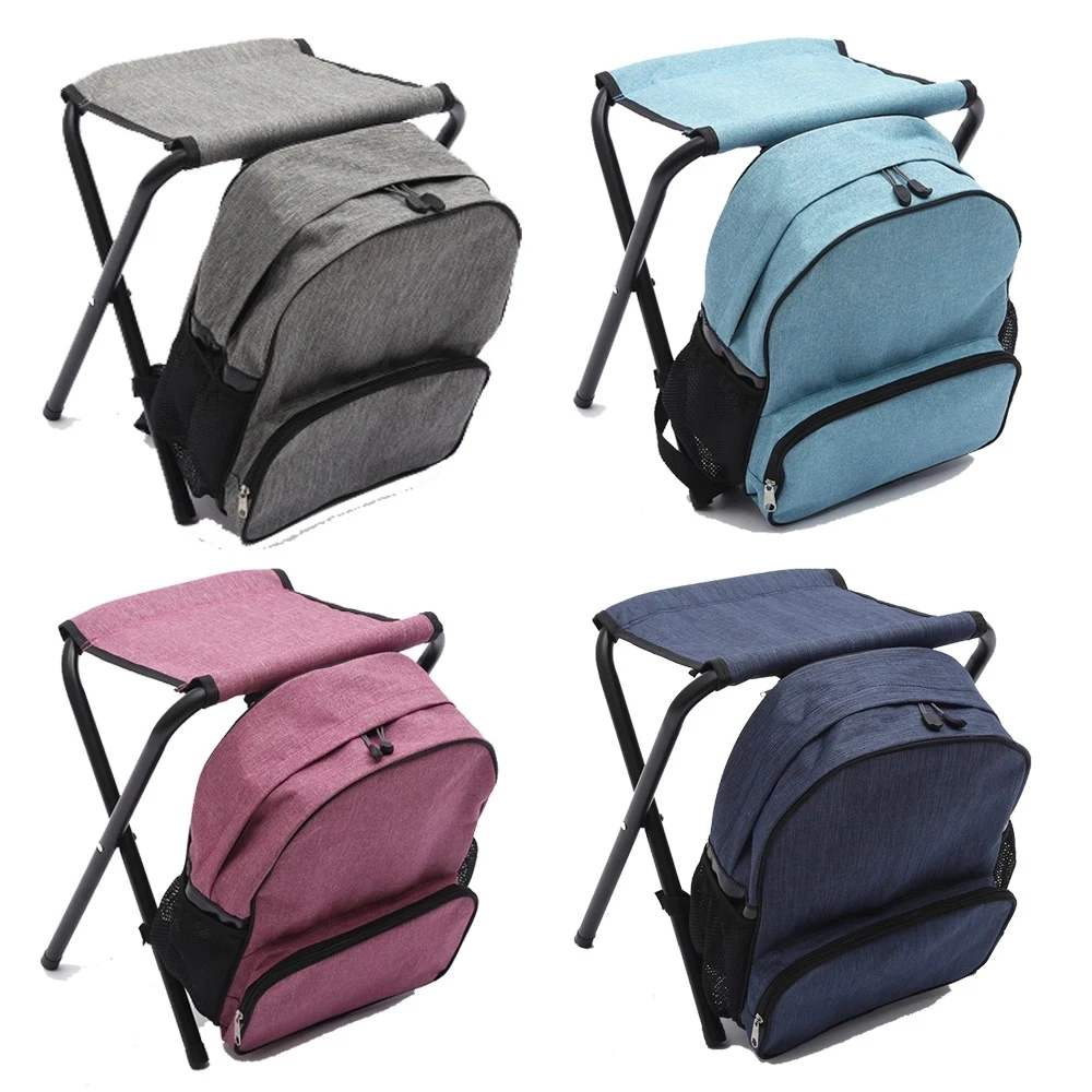 Backpack and Portable Folding Chair 1