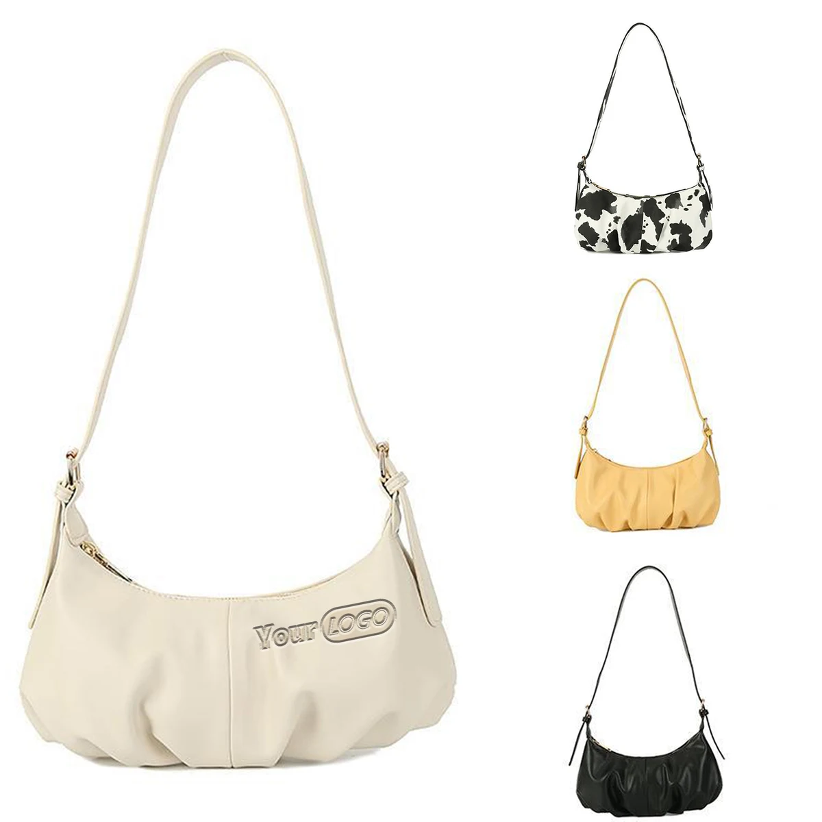 Small PU Dumpling Tote Bag 1
