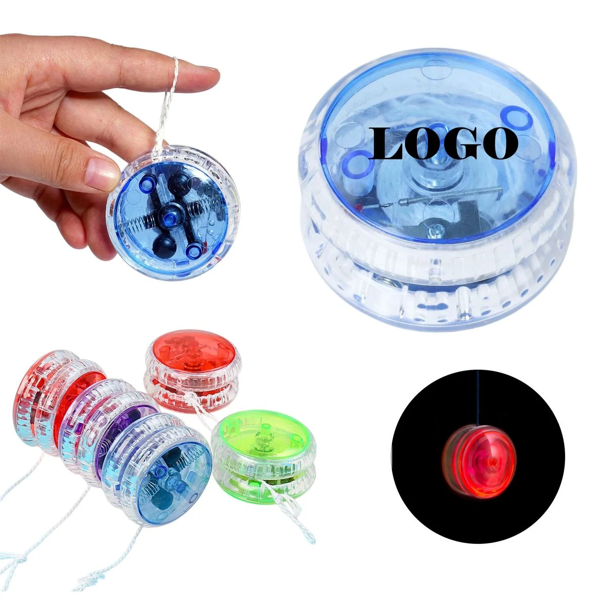 Flashing LED Light Up Yo Yo Ball 1