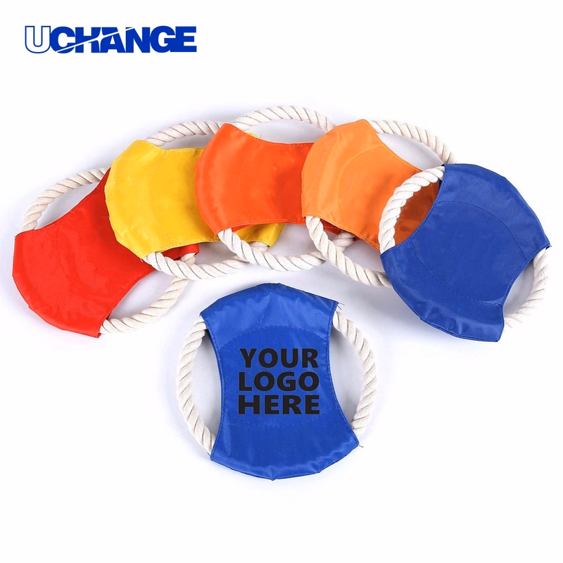 Pet Cotton Rope Flying Disc Toy for Dogs