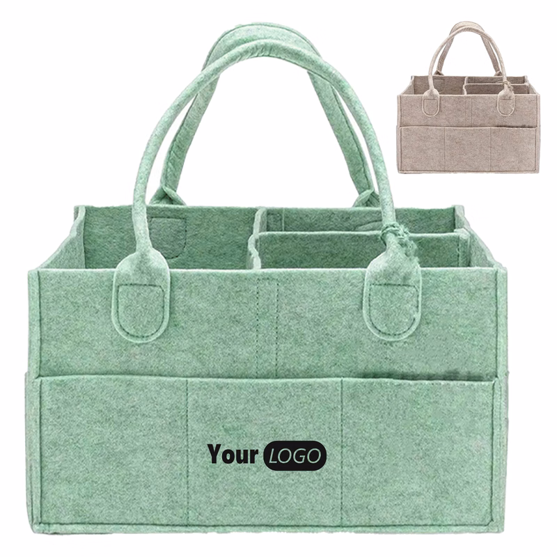 Felt Large Capacity Mommy Diaper Bag ?C Organized And Convenient