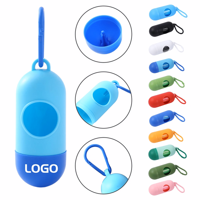 Portable PP Capsule Poop Bag Holder