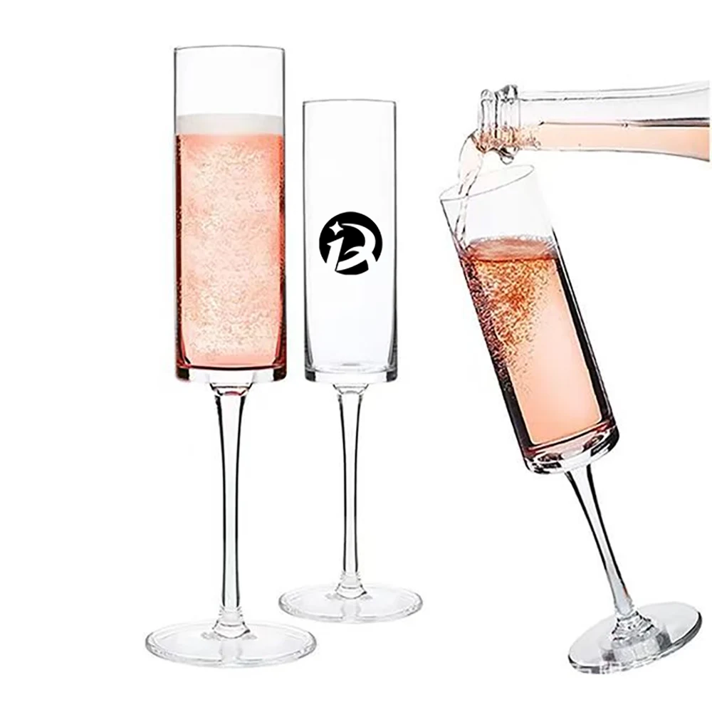 6 oz Cylinder Champagne glass Creative PS 1