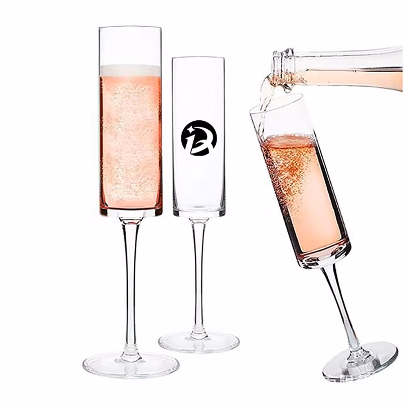 6 oz Cylinder Champagne glass Creative PS