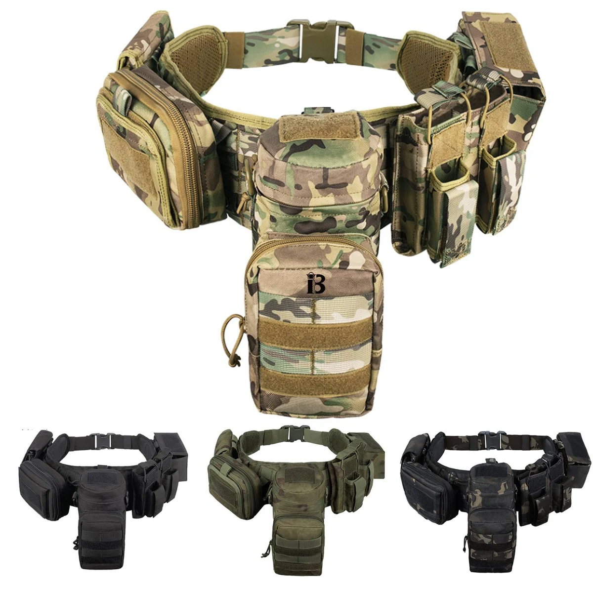 Premium Tactical Battle Belt Bag Set 1