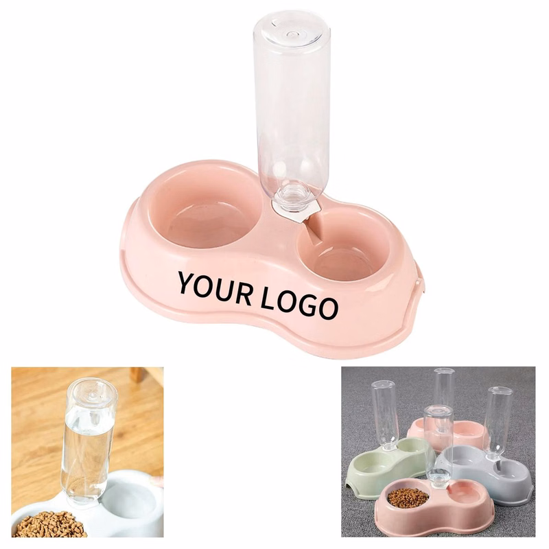 Portable 2 in 1 Pet Food And Water Bowl