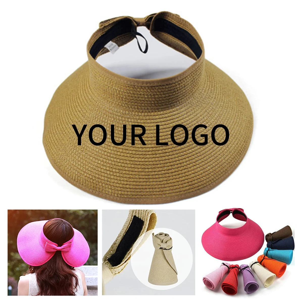 Straw Sun Visor 1