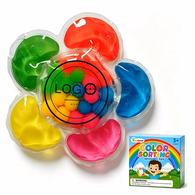 Flower Color Sorting Sensory Toy