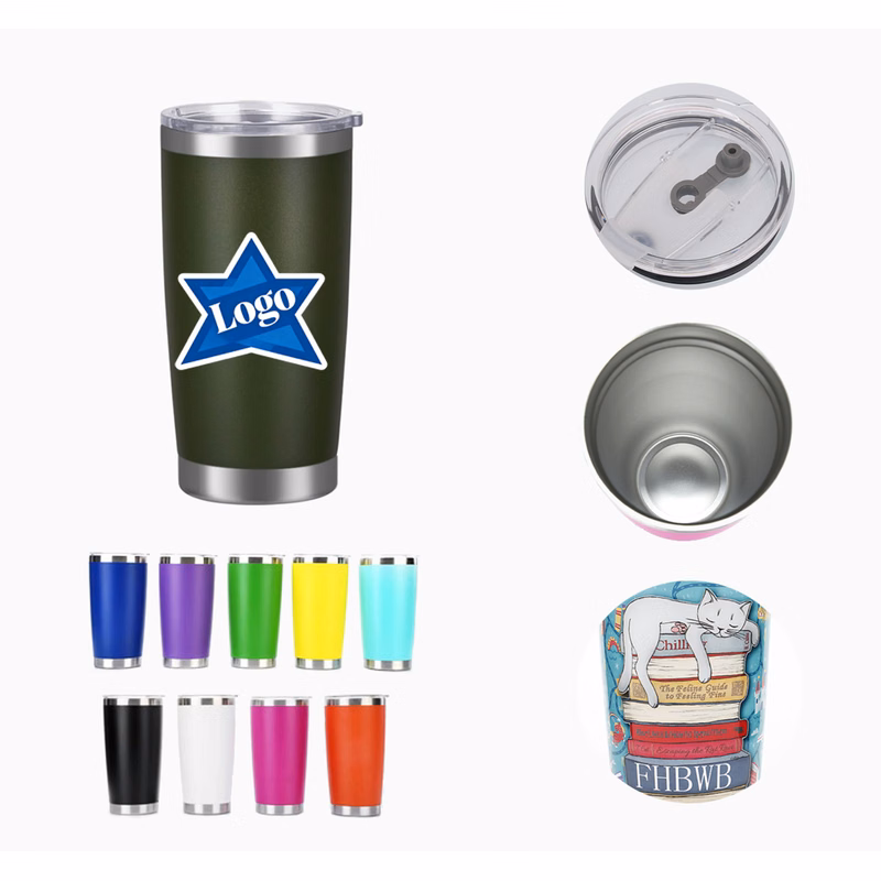 20oz Double-Wall Stainless Steel Mug