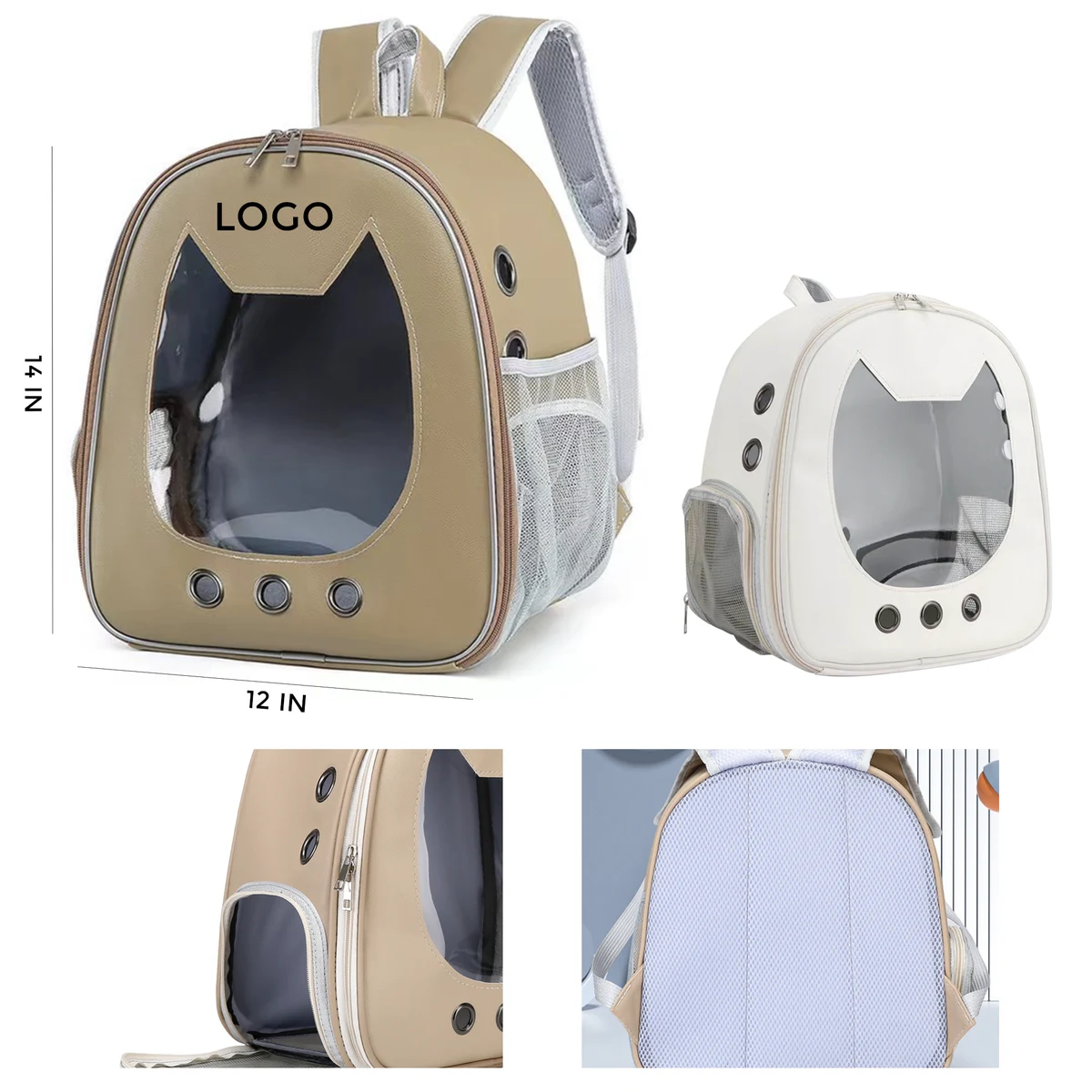 MOQ 10 PCS Comfortable Breathable Shoulder Cat Bag 1