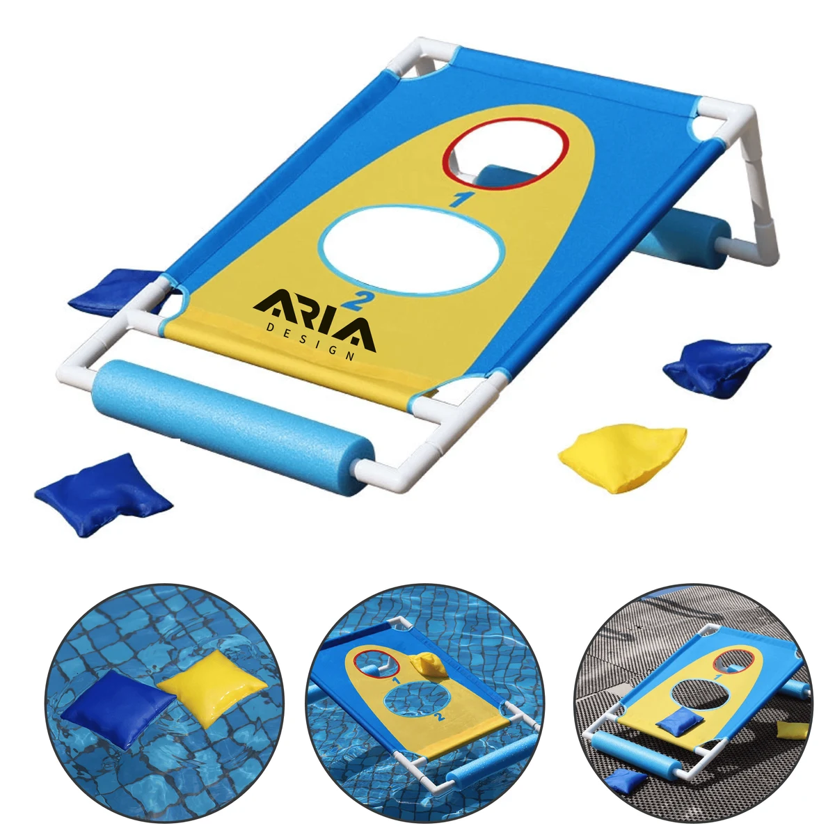 Floating Target Corn Hole Board 1