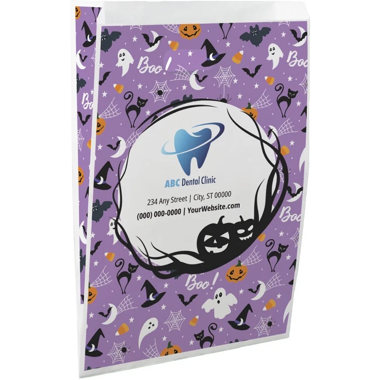 Halloween Scatter Design 1 Merchant Paper Bags (9" x 13" x 2.5") 1