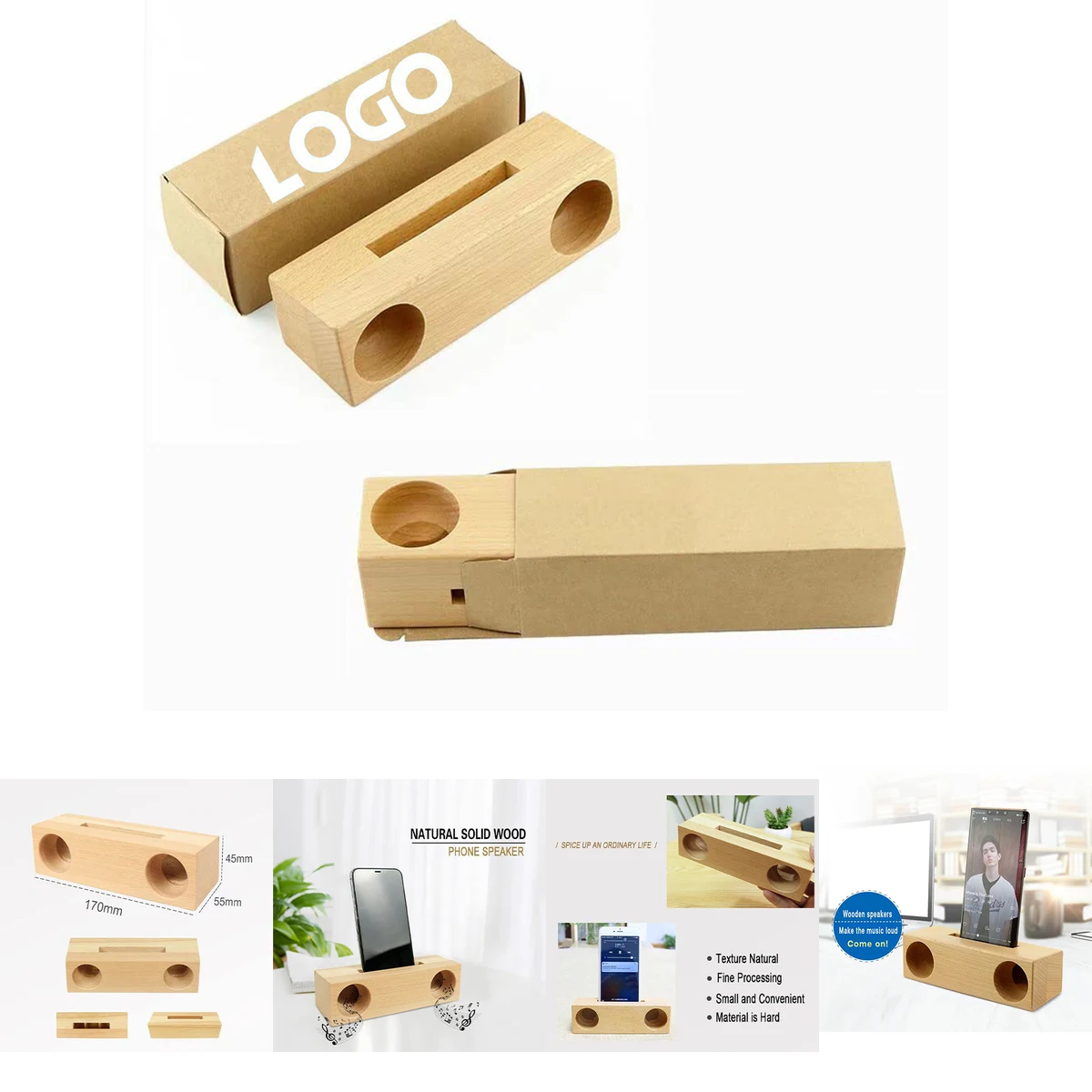 Sound Amplifier Speaker and Cell Phone Stand Holder 1