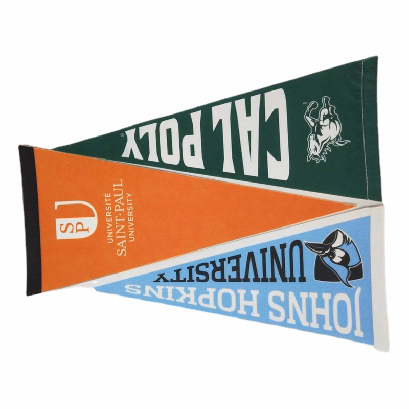 Felt Triangular Advertising Banner