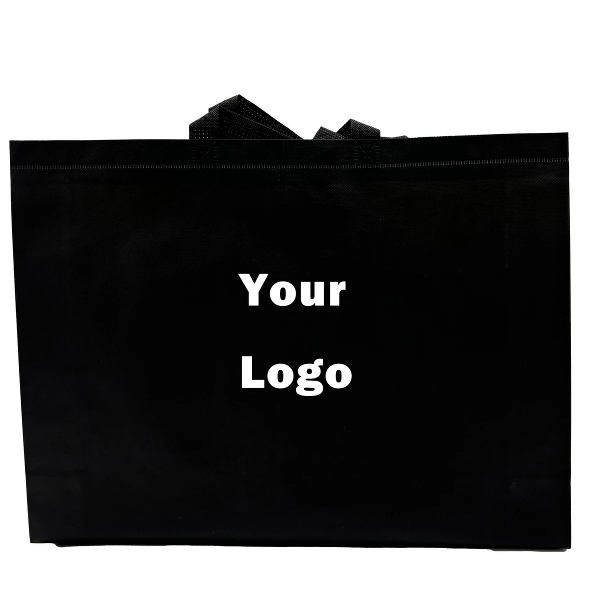 Non-woven Shopping Black Bag 1