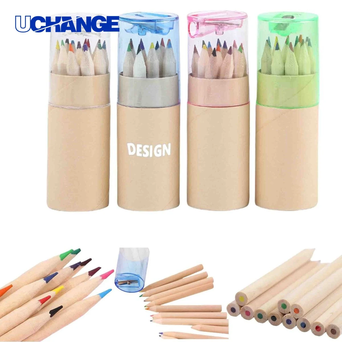 12 Color Pencils for School Art Drawing 1