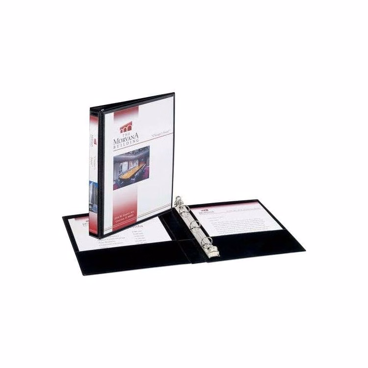 1/2" Mini Durable View Binder - Black